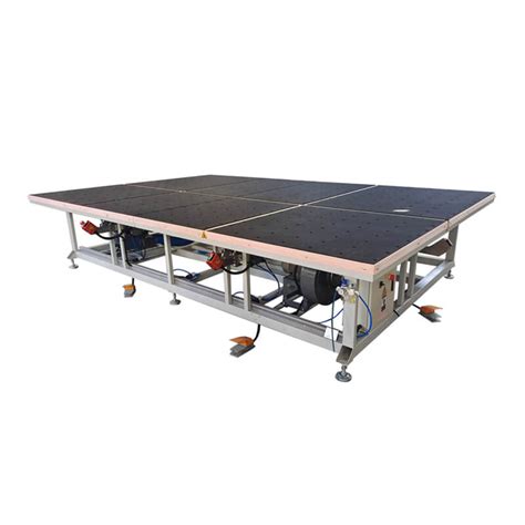 manual glass cutting table